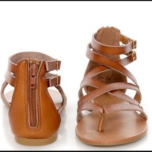 Strappy gladiator sandals