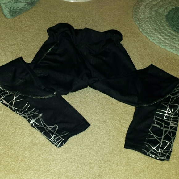 Black drive fit workout leggings
