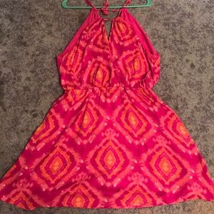 FOREVER21 Diamond print mini dress