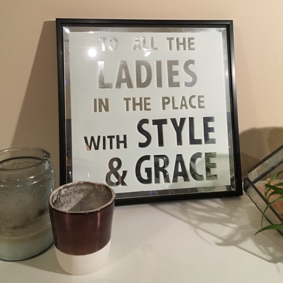 Mirror Wall Quote
