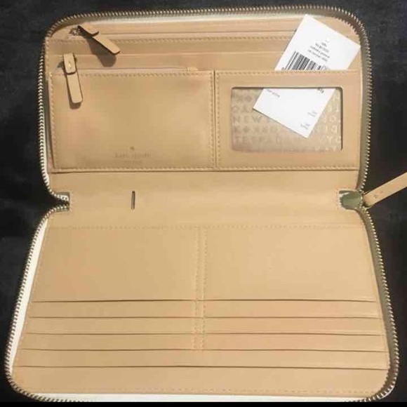 Kate spade navy wallet/clutch - Picture 2 of 4