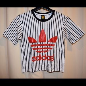 Adidas inspired crop top