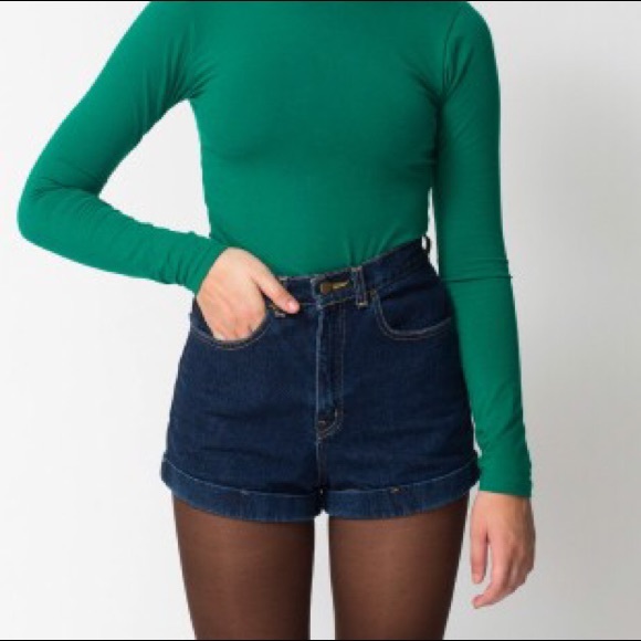 American Apparel Classic Size 26 Denim Shorts