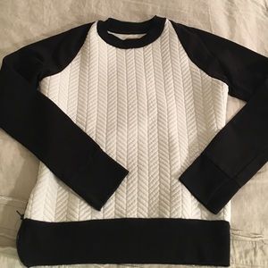Zara sweatshirt with side zip