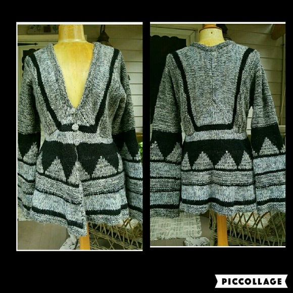 💣SOLD💥🌈 free People ChunkyFit n Flare Sweater - Picture 4 of 8