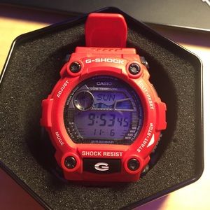 GShock Men's Matte Red G7900A-4
