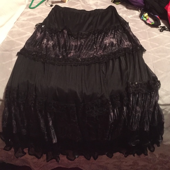 Simply Dark Colored Skirt