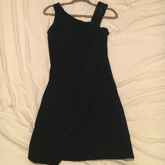 Black Sequin Formal Dress