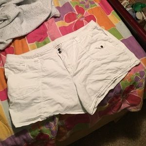 White shorts