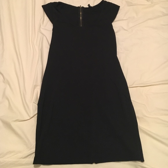 Express Black Body Con Dress