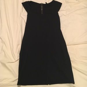 Express Black Body Con Dress