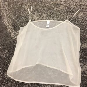 American Apparel Chiffon Camisole