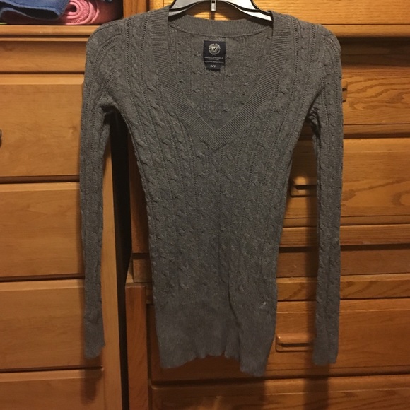 American Eagle Cable Knit Sweater