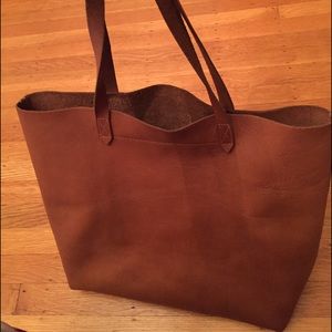 Madewell Transport Tote in Brown