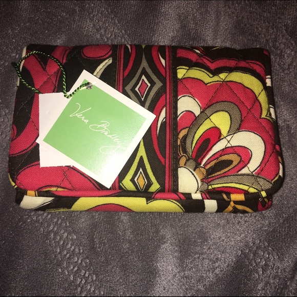 BNWT Vera Bradley Compact Wallet - Puccini