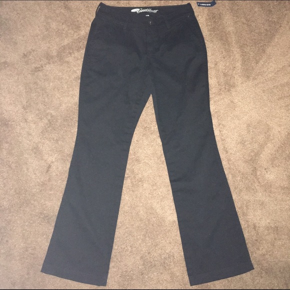 Black khakis