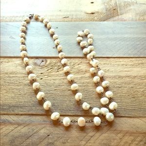 Silpada Pearls & Sterling Silver Long Necklace!
