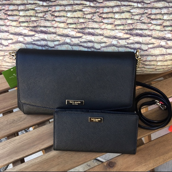 kate spade Handbags - 🎄🎉Bundle!Kate Spade Chain Crossbody+Wallet