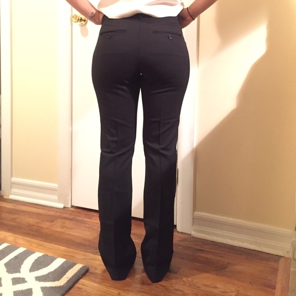 Theory Flared Slakes/Black Size 2 - Picture 2 of 4