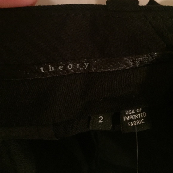 Theory Flared Slakes/Black Size 2 - Picture 4 of 4