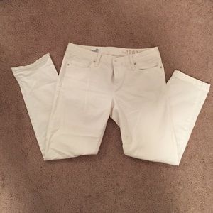 White Gap jeans