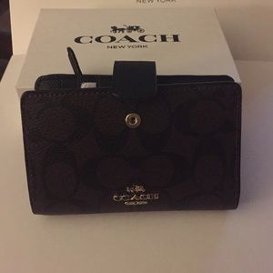 Coach wallet Brown/Black