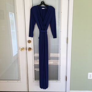 NY&Co blue jumpsuit