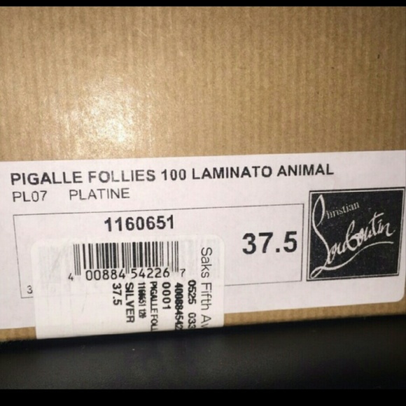 **SOLD***Authentic Christian Louboutin Heels. - Picture 4 of 4