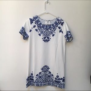 Porcelain Print Dress