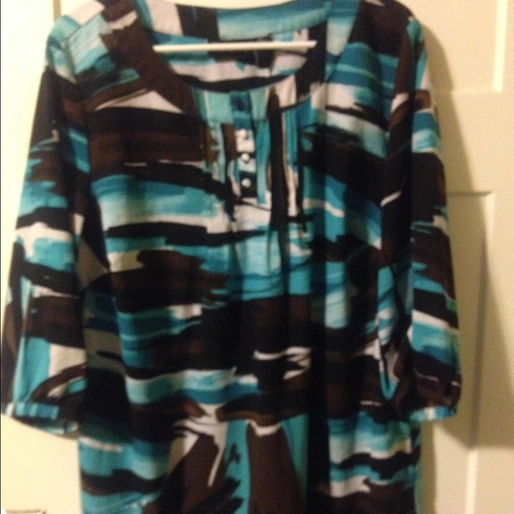 3/4 sleeve blouse