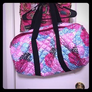 Floral duffel bag. Great condition