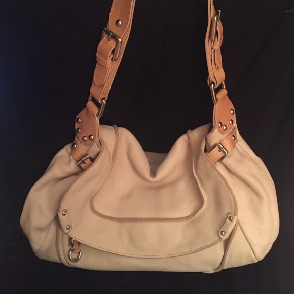 Kenneth Cole Calf Skin Leather Shoulder Bag