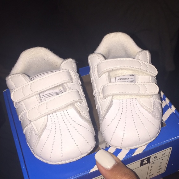 White Adidas (Infant)