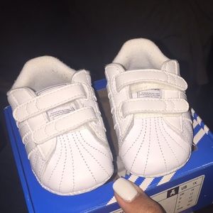 White Adidas (Infant)