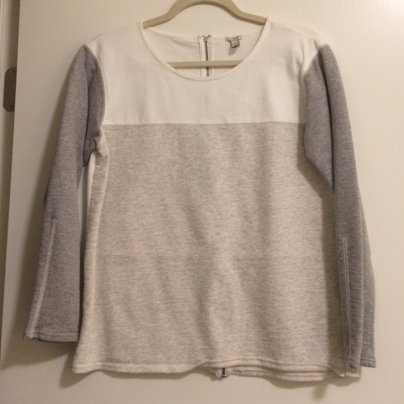J. Crew - Back Zip Sweatshirt