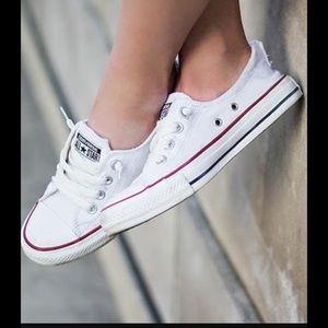 White Converse Shoreline