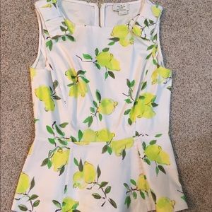 Kate Spade Lemon Top