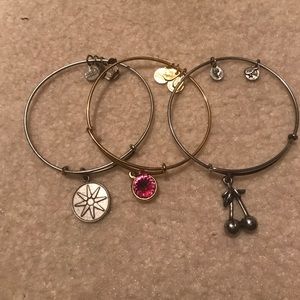 Alex & Ani charm bracelets