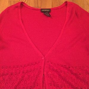 Lane Bryant one button Cardigan 14/16