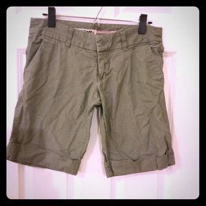 Green volcom shorts