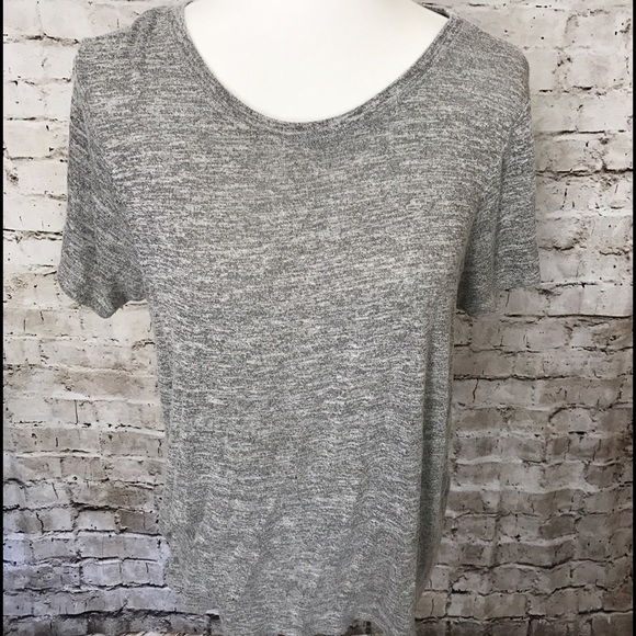 Stitch fix Market & Spruce heather gray Hi-Low top