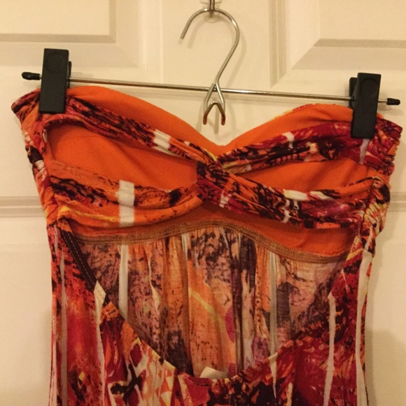 Red and Orange sundress - Picture 3 of 3