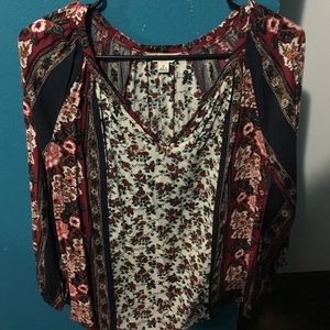 A nice shirt with soothing patterns