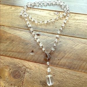 Super Gorgeous Silpada Sterling & Crystal Necklace
