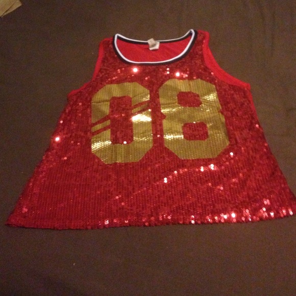 Sequin Tank Top