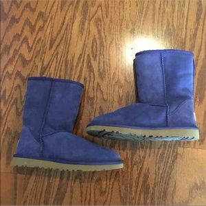Short Blue UGG boots