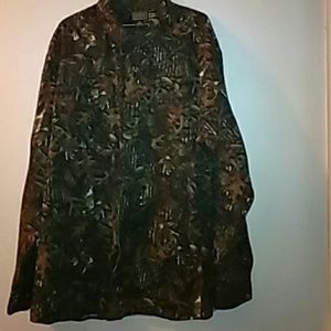 Camo Button down