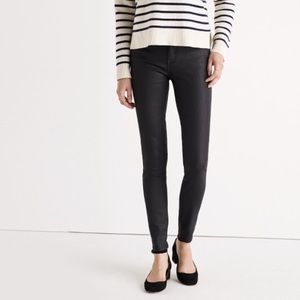 Madewell 9" High Rise Skinny Skinny Coated Edition