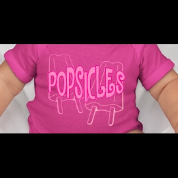 NEW Popsicles Baby Girl Infant Jersey One-piece - Picture 1 of 3