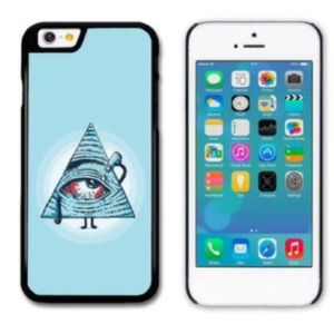 Pyramid eye drop iPhone 5 case